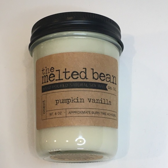 The Melted Bean | Pumpkin Vanilla Candle Jar - Picture 4 of 7
